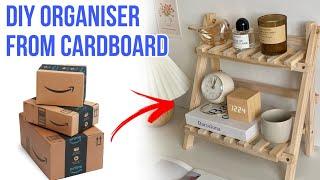 Diy Wooden organiser *recreated from Pinterest* | Diy organiser |#pinterest #viral #aesthetic #diy