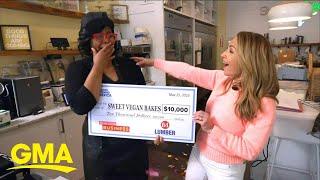 'GMA' surprises Chicago small business l GMA