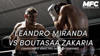 MFC040 | Leandro Miranda VS Boutasaa Zakaria | Título Wako Pro Del Mediterráneo -60 KG