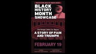 Black History Month Program - Wednesday, February 19, 2025