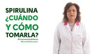 Spirulina, cuándo y cómo debemos tomarla. Tu Farmacéutico Informa - #PlantasMedicinales