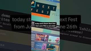 Steam Next Fest is here!