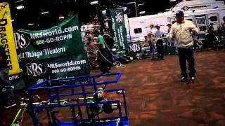 Dragster Roping during NFR Week, Las Vegas