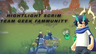 HIGHLIGHT SCRIM FROM TEAM GEEK FAMMUNITY | SAUSAGE MAN - AVIERO