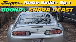 Supra Turbo Build - Episode 1 - Crankshaft and Caps Install