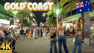 4K Walk Surfers Paradise - Gold Coast ️ Holiday Destination Australia 