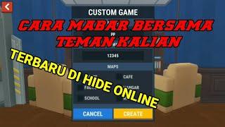 CARA BERMAIN MULTIPLAYER DI HIDE ONLINE - HIDE ONLINE HUNTERS VS PROPS