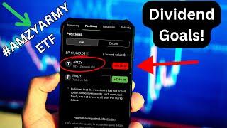 AMZY ARMY - My Dividend Goals and Strategies - NVDY - Tesla Sandwich - Plus Roth IRA?