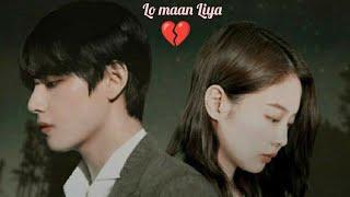 Taennie || #Blackpink #Jennie and #BTS #V mix hindi song || (Lo maan liya)