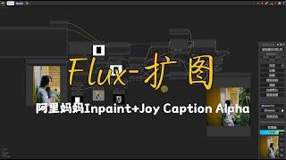 Flux模型的扩图实践,阿里妈妈局部重绘模型+Joy Caption Alpha助力