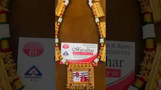 कुंदन jewellery.916 hallmark. Marudhar jewellers Sanchore #youtubeshorts #shorts #goldjewelry #gold