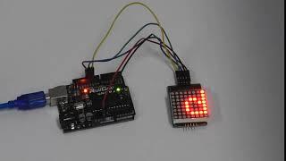 Lesson 22 MAX7219 LED Dot Matrix Module