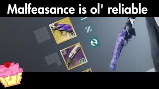 Malfeasance is my answer to low power level trials (and speaker helm)