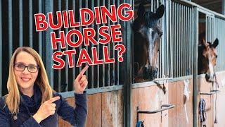 TIPSFor Building Horse Stalls! Watch Before You Start!