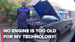 African GENIUS makes Old Engines outdo Modern Engines!