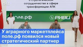 У аграрного маркетплейса поле.рф появился новый стратегический партнер