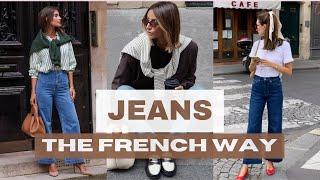 French Girl's JEANS GUIDE: How to Elevate Your Jeans Look