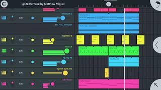 K-391 and Alan Walker - Ignite Remake in FL Studio Mobile