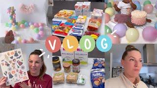 Lara´s Cake Smash Shooting! Mit fake Torte l dm & Edeka Haul l Spaß am lernen mit EDURINO