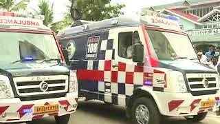 Vizianagaram YSRCP MLA Kolagatla Veerabhadra Swamy flagsoff new 108 & 104 Ambulances in constituency