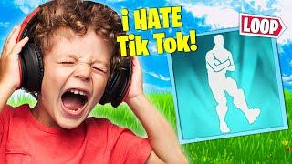 Trolling ANGRY Kid with *NEW* Rasputin TikTok EMOTE! (RAGE)