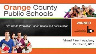 OCPS | Third Grade Promotion