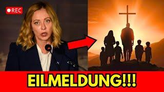 Giorgia Meloni: "Die einzigen Opfer in der EU sind christliche Familien!"