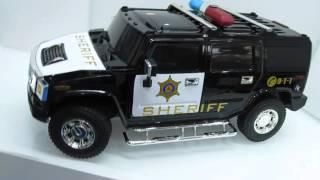 RC-Hummer H2 Sheriff Police Car - Auto www.d-worldtech.de