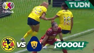 ¡RESPONDEN EN SEGUNDOS! Luebbert lo empata | América 2-2 Pumas | Liga Mx Femenil AP2024-J2 | TUDN