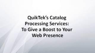 Catalog Processing Services