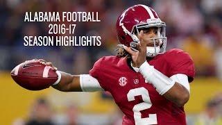 Alabama Football 2016-17 Season Highlights - SEC Champs