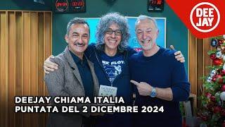 Deejay Chiama Italia - Puntata del 2 dicembre 2024 / Ospiti Giovanni Allevi e Flavio Caroli