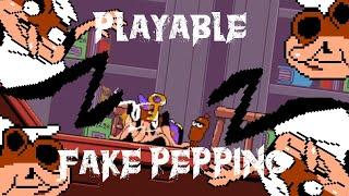 Playable Fake Peppino with boss moveset (PT Mod week 1)