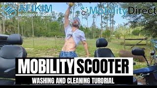 How to Wash and Clean an Afikim Mobilty Scooter