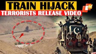 Pakistan Train Hijack: Shocking Video Released by Baloch Rebels Shows Explosion and Hostages