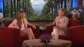 Lindsay Lohan Catches Up with Ellen