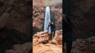 Scariest Part of Havasupai Falls #travel #hiking #arizona