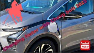 How to charge 2023 Chevy bolt faster at home with 110 volt plus other charging options