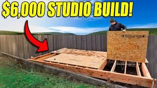 Framing My ULTIMATE Backyard Studio!