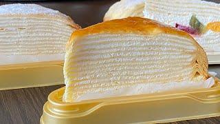 Japanese Mille Crepe Cake Convenience Store Face-off