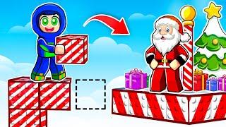 I waited MONTHS to SANTA's HOUSE  | Roblox Bridge to Santa (Christmas Special) 