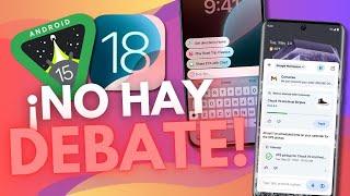 iOS 18 VS Android 15!! ¿¡Claro GANADOR!?