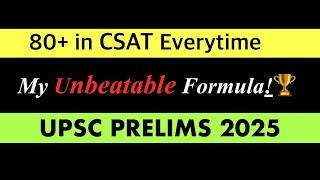 How to Master CSAT for UPSC Prelims 2025—A Proven Blueprint!