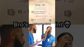 Lil bro is a genius 