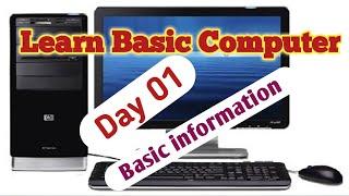 Learn Basic Computer in Urdu #01||Basic output,input,hard/software || the knowledge by H Abdul Majid