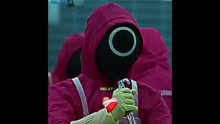 Guard Aura Moment  | Pink Guards | squid game season 1 edit