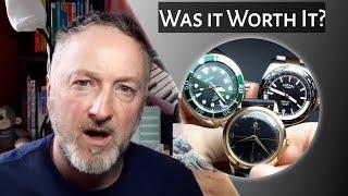 COSTS and BENEFITS of My Watch Collecting. Have I REALLY Sacrificed?