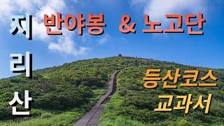 지리산 반야봉 등산코스의 교과서 ㅣ 반야봉 추천코스 ㅣ 반야봉 최단코스 ㅣ 노고단 등산코스