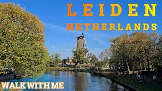 LEIDEN ~ NETHERLANDS ~ 4K Walking tour #leiden #netherlands #walkwithmechannel