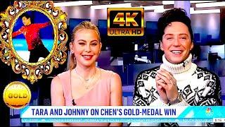 Tara Lipinski & Johnny WeirReact To Nathan ChenWinning Olympics Post Free Skate (NBC.4K)